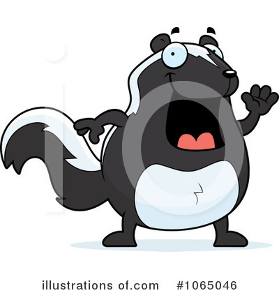 Skunks Clipart #1065046 by Cory Thoman