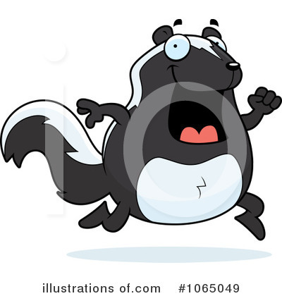 Royalty-Free (RF) Skunk Clipart Illustration by Cory Thoman - Stock Sample #1065049