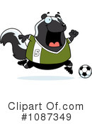 Skunk Clipart #1087349 by Cory Thoman