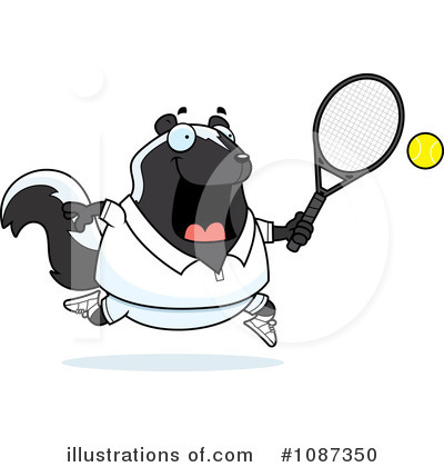 Royalty-Free (RF) Skunk Clipart Illustration by Cory Thoman - Stock Sample #1087350