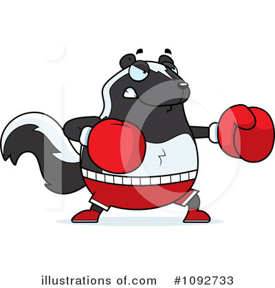 Skunks Clipart #1092733 by Cory Thoman