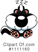 Skunk Clipart #1111160 by Cory Thoman