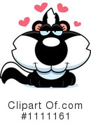 Skunk Clipart #1111161 by Cory Thoman