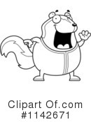 Skunk Clipart #1142671 by Cory Thoman
