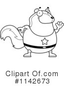 Skunk Clipart #1142673 by Cory Thoman