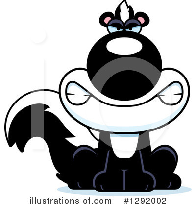 Royalty-Free (RF) Skunk Clipart Illustration by Cory Thoman - Stock Sample #1292002