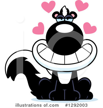 Royalty-Free (RF) Skunk Clipart Illustration by Cory Thoman - Stock Sample #1292003