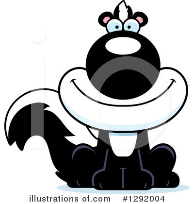 Royalty-Free (RF) Skunk Clipart Illustration by Cory Thoman - Stock Sample #1292004