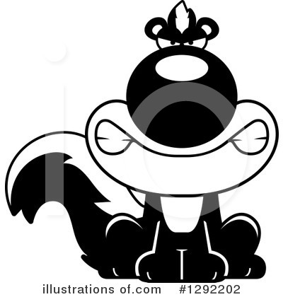 Royalty-Free (RF) Skunk Clipart Illustration by Cory Thoman - Stock Sample #1292202