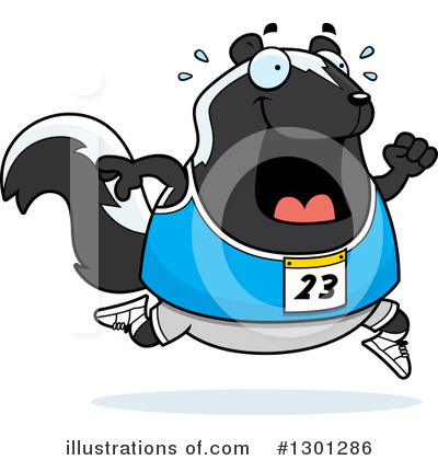Royalty-Free (RF) Skunk Clipart Illustration by Cory Thoman - Stock Sample #1301286