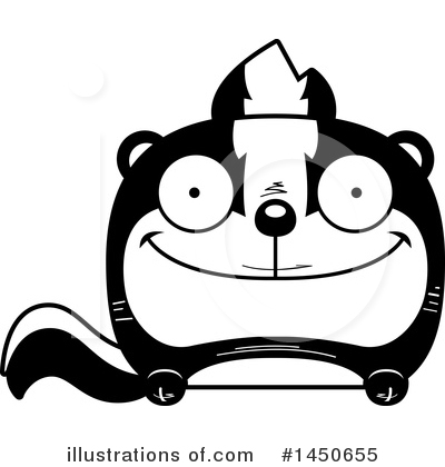 Royalty-Free (RF) Skunk Clipart Illustration by Cory Thoman - Stock Sample #1450655