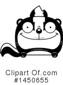 Skunk Clipart #1450655 by Cory Thoman