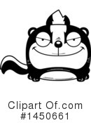 Skunk Clipart #1450661 by Cory Thoman
