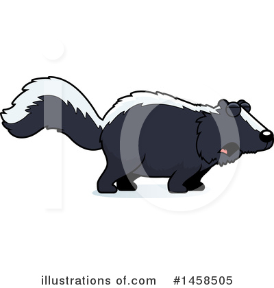 Royalty-Free (RF) Skunk Clipart Illustration by Cory Thoman - Stock Sample #1458505