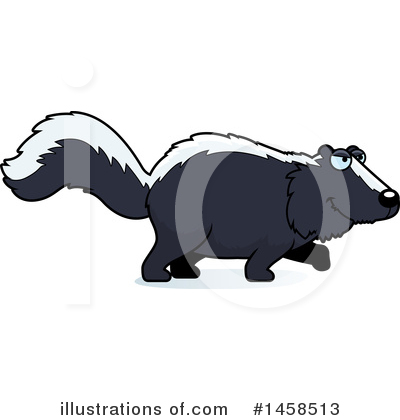 Royalty-Free (RF) Skunk Clipart Illustration by Cory Thoman - Stock Sample #1458513