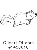 Skunk Clipart #1458616 by Cory Thoman