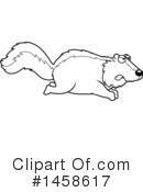 Skunk Clipart #1458617 by Cory Thoman