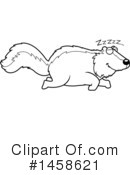 Skunk Clipart #1458621 by Cory Thoman