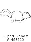 Skunk Clipart #1458622 by Cory Thoman