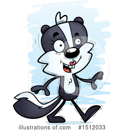 Royalty-Free (RF) Skunk Clipart Illustration by Cory Thoman - Stock Sample #1512033