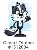 Skunk Clipart #1512034 by Cory Thoman