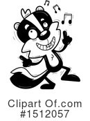 Skunk Clipart #1512057 by Cory Thoman