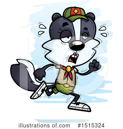 Royalty-Free (RF) Skunk Clipart Illustration by Cory Thoman - Stock Sample #1515324