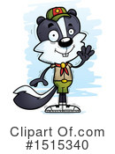 Skunk Clipart #1515340 by Cory Thoman