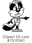 Skunk Clipart #1515341 by Cory Thoman