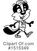 Skunk Clipart #1515349 by Cory Thoman