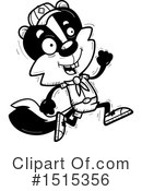 Skunk Clipart #1515356 by Cory Thoman
