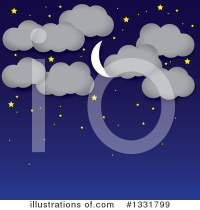 Royalty-Free (RF) Sky Clipart Illustration by ColorMagic - Stock Sample #1331799