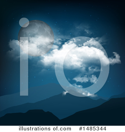 Royalty-Free (RF) Sky Clipart Illustration by KJ Pargeter - Stock Sample #1485344