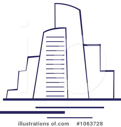 Royalty-Free (RF) Skyscraper Clipart Illustration by Vector Tradition SM - Stock Sample #1063728