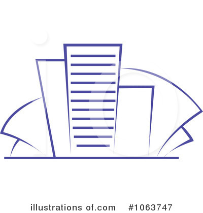 Royalty-Free (RF) Skyscraper Clipart Illustration by Vector Tradition SM - Stock Sample #1063747