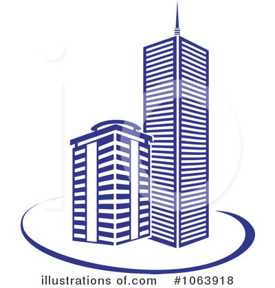 Royalty-Free (RF) Skyscraper Clipart Illustration by Vector Tradition SM - Stock Sample #1063918