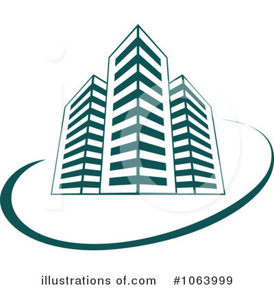 Royalty-Free (RF) Skyscraper Clipart Illustration by Vector Tradition SM - Stock Sample #1063999
