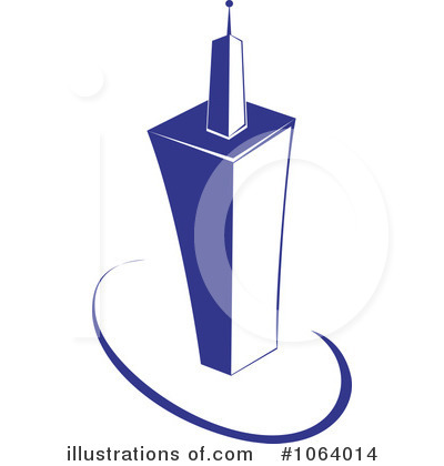 Royalty-Free (RF) Skyscraper Clipart Illustration by Vector Tradition SM - Stock Sample #1064014