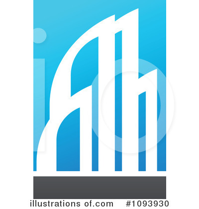 Royalty-Free (RF) Skyscraper Clipart Illustration by elena - Stock Sample #1093930