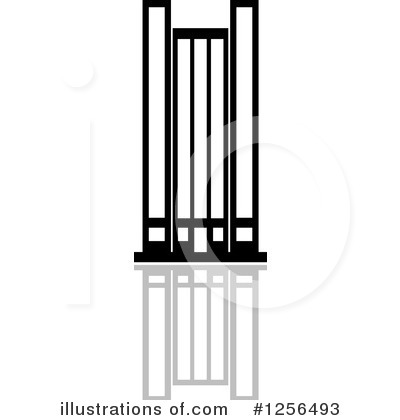 Royalty-Free (RF) Skyscraper Clipart Illustration by Vector Tradition SM - Stock Sample #1256493