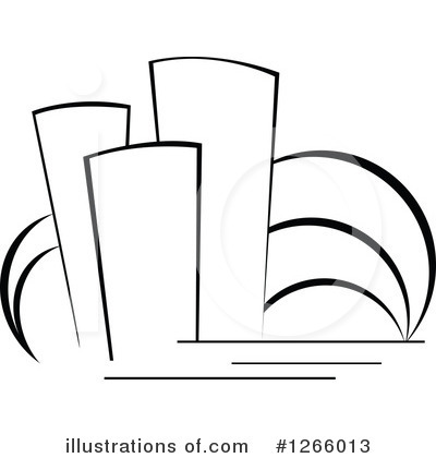 Royalty-Free (RF) Skyscraper Clipart Illustration by Vector Tradition SM - Stock Sample #1266013
