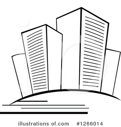Royalty-Free (RF) Skyscraper Clipart Illustration by Vector Tradition SM - Stock Sample #1266014