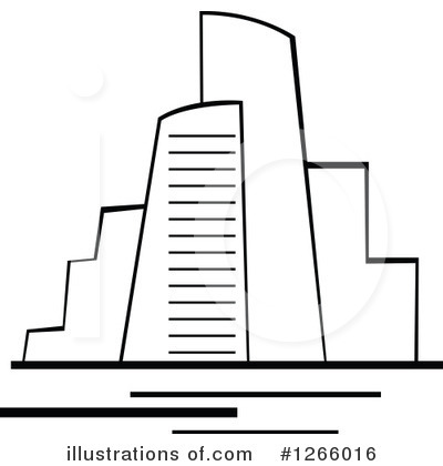 Royalty-Free (RF) Skyscraper Clipart Illustration by Vector Tradition SM - Stock Sample #1266016