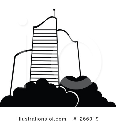 Royalty-Free (RF) Skyscraper Clipart Illustration by Vector Tradition SM - Stock Sample #1266019