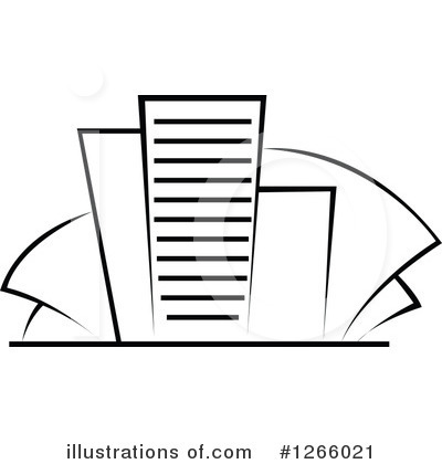 Skyscrapers Clipart #1266021 by Vector Tradition SM