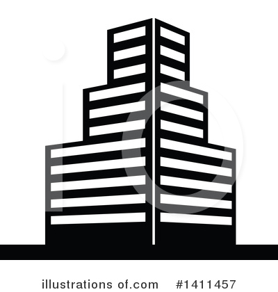 Royalty-Free (RF) Skyscraper Clipart Illustration by dero - Stock Sample #1411457