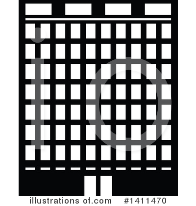 Royalty-Free (RF) Skyscraper Clipart Illustration by dero - Stock Sample #1411470