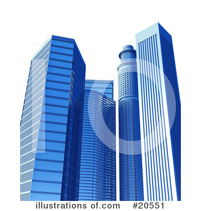 Skyscrapers Clipart #20551 by Tonis Pan