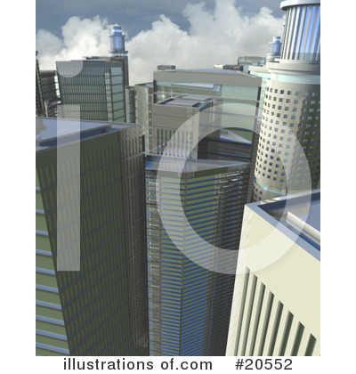 Skyscrapers Clipart #20552 by Tonis Pan