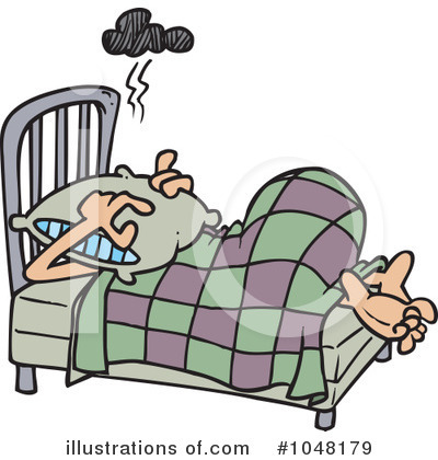 Bed Clipart #1048179 by toonaday